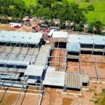 La construcción del Hospital de Salamá muestra avances de un 84%