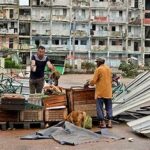 Inundaciones en Guantánamo tras el paso del huracán Oscar en Cuba