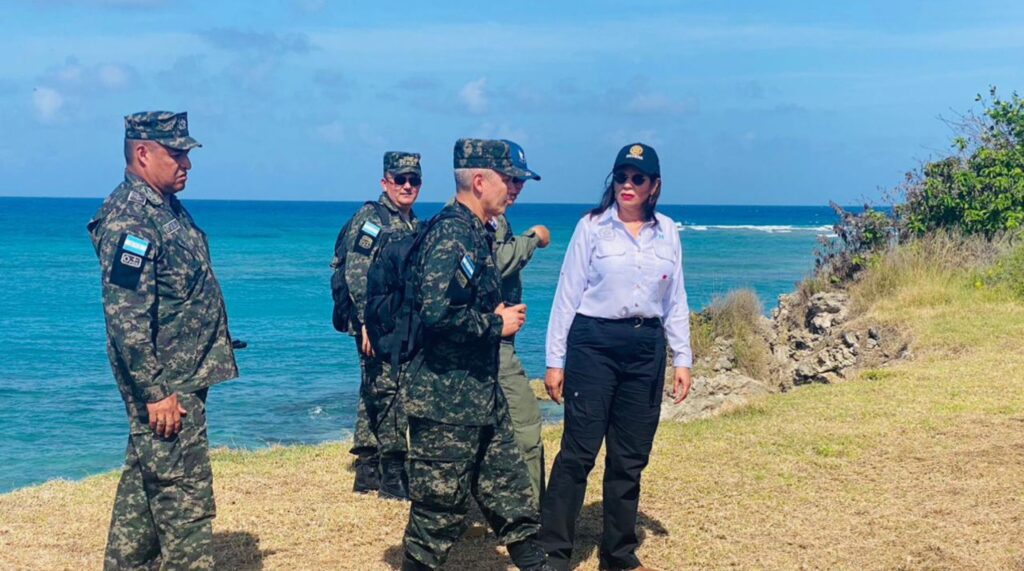 Construcción de la cárcel en las Islas del Cisne queda suspendido por el momento por el boicot en las licitaciones, según lo manifestó la titular de Defensa Rixi Moncada