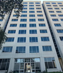 Edificio de las nuevas oficinas del Consulado General de Honduras en Houston